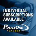 Policeone cube advertisement